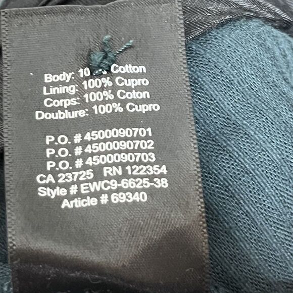 Aritzia Babaton Albers Pants Women’s Size 4 Dark Green Corduroy Kick Flare Crop - Picture 11 of 12